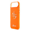 guess iml 4g script metal logo zadni kryt pro iphone air orange 1 big ies15061816