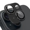 Kovová ochrana fotoaparátu s tvrzeným sklem na čočky pro iPhone 15 / 15 Plus