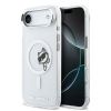 Karl Lagerfeld IML Choupette Peekaboo MagSafe Zadní Kryt pro iPhone Air Průhledný