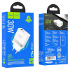 hoco n21 topspeed pd30w qc3 wall charger eu package