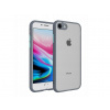 Matně průhledný kryt s barevným rámečkem pro iPhone 7/8 plus