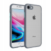 Matně průhledný kryt s barevným rámečkem pro iPhone 7/8/SE2/SE3