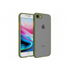 Matně průhledný kryt s barevným rámečkem pro iPhone 7/8/SE2/SE3