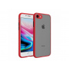 Matně průhledný kryt s barevným rámečkem pro iPhone 7/8/SE2/SE3