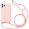 Silikonový kryt se šňůrkou a ochranou fotoaparátu pro iPhone 12mini