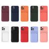 Barevný silikonový obal s peněženkou pro iPhone 13 mini