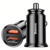 Baseus dual nabíječka do auta mini 15W