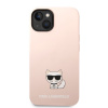 Karl Lagerfeld Choupette silikonový kryt pro iPhone 14 PLUS