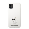 Karl Lagerfeld Choupette NFT silikonový kryt pro iPhone 11 bílý