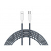 Opletený kabel USB-C - LIGHTNING iPhone/iPad/iMac 2m barevný