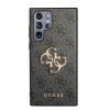 Guess PU 4G Metal Logo kryt pro Samsung Galaxy S23 Ultra