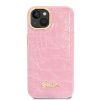Guess Croco kryt pro iPhone 14 PLUS růžový