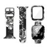 Řemínek + ochranné pouzdro s tvrzeným sklem pro Apple Watch barevné 40mm
