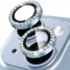 Ochranné sklo na čočky fotoaparátů s diamanty iPhone 14