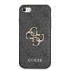 Guess PU 4G Metal Logo kryt pro iPhone 7/8/SE2020/SE2022 šedý