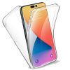 Přední + zadní silikonový ochranný kryt pro iPhone 15/Plus/Pro/Pro Max
