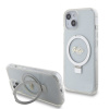 Guess IML MagSafe kryt se třpytkami a stojánkem pro iPhone 15 Plus
