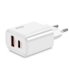 55W USB-A USB-C napájecí adaptér