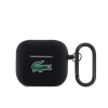 Lacoste Croc Logo silikonové pouzdro pro AirPods 3 černé