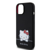 hello kitty liquid silicone daydreaming logo zadni kryt pro iphone 15 black 1 big ies12132999