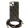 guess iml 4g printed crossbody zadni kryt pro iphone 15 brown 1 big ies12240977