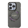 guess pc tpu flowers ring glossy logo magsafe zadni kryt pro iphone 13 pro black 1 big ies12473113