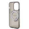 guess pc tpu flowers ring glossy logo magsafe zadni kryt pro iphone 13 pro black 1 big ies12473116
