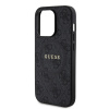 guess pu leather 4g colored ring magsafe zadni kryt pro iphone 14 pro black 1 big ies12476844