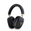 guess pu leather 4g triangle logo bluetooth stereo headphone black ie12494391