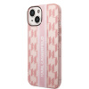 karl lagerfeld monogram vertical stripe zadni kryt pro iphone 14 plus pink ie10565534