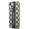 karl lagerfeld monogram vertical stripe zadni kryt pro iphone 14 plus black ie10565532