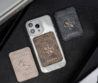 Guess magsafe peněženka se stojanem, která změní váš iPhone na multifunkční pomocníka! 📱💳 Připevněte ji magneticky jedním...