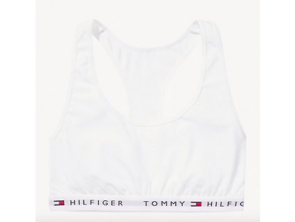 TOMMY HILFIGER PODPRSENKA BRALETTE ICONIC BÍLÁ