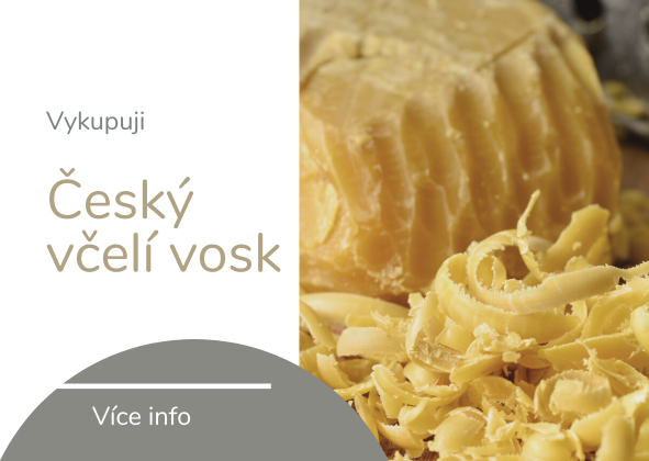 Vykupuji český včelí vosk od včelařů