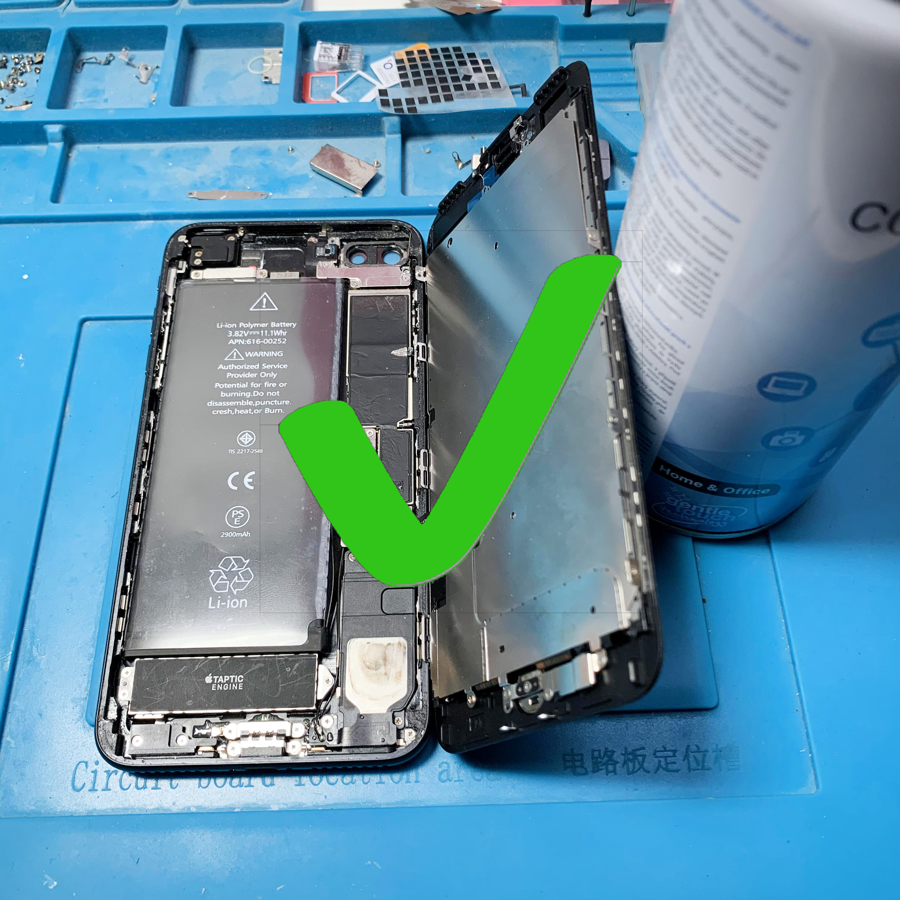 Nefunkční Touch ID po opravě iPhone 7 / iPhone 7 Plus