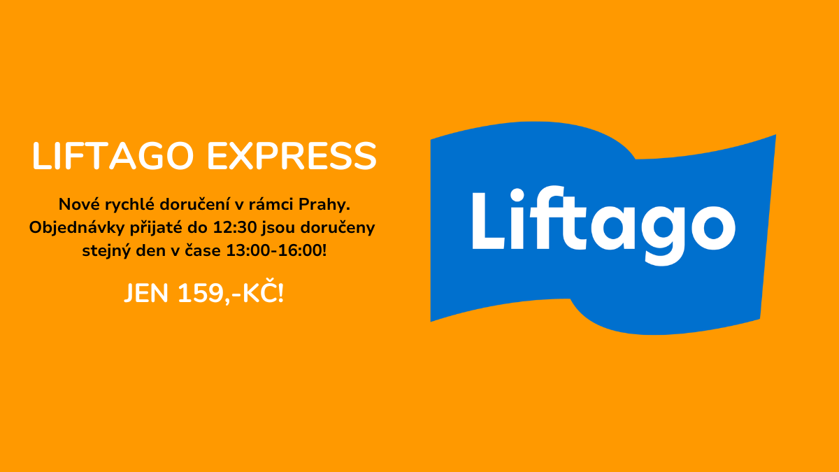 Liftago express - nové rychlé doručení v rámci Prahy!