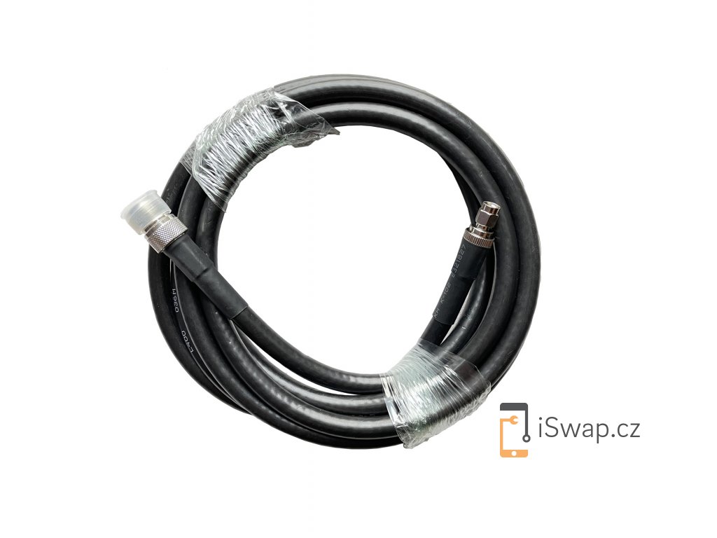 Koaxiální kabel RG-8 (LMR-400) s konektory N-Type - RP SMA