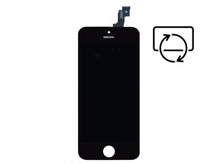 Originální repasovaný displej pro Apple iPhone 5S/SE černý