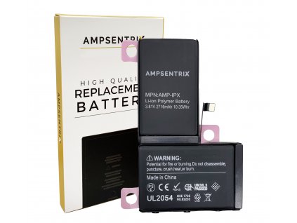 Náhradní baterie Ampsentrix pro iPhone X.