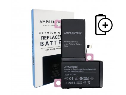 Ampsentrix Plus baterie 2960 mAh pro iPhone X