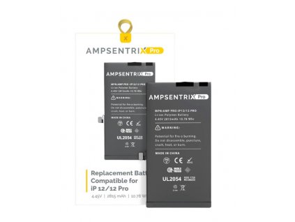Ampsentrix PRO baterie 2815 mAh pro iPhone 12, 12 Pro