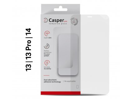 Tvrzené sklo CASPER Pro pro iPhone 13, 13 Pro, 14