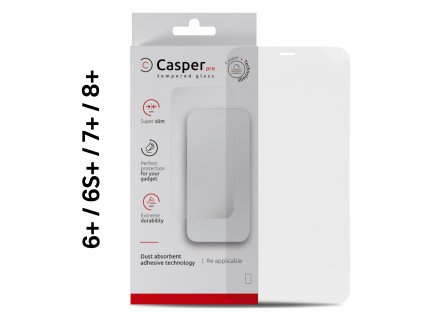 Tvrzené sklo CASPER Pro | iPhone 6 Plus, 6S Plus, 7 Plus, 8 Plus
