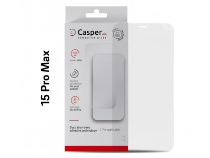 Tvrzené sklo CASPER Pro pro iPhone 15 Pro Max