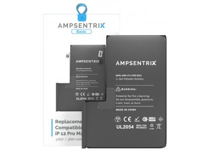 Ampsentrix BASIC baterie 3687 mAh pro iPhone 12 Pro Max