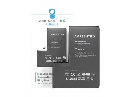 Ampsentrix BASIC baterie 3095 mAh pro iPhone 13 Pro