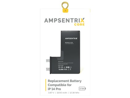 Ampsentrix CORE baterie 3200 mAh pro iPhone 14 Pro