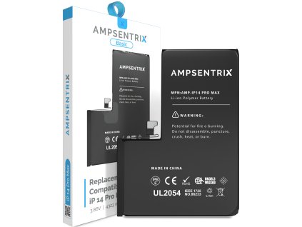 Ampsentrix BASIC baterie 4323 mAh pro iPhone 14 Pro Max