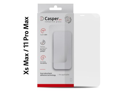 Tvrzené sklo CASPER Pro pro iPhone Xs Max, 11 Pro Max