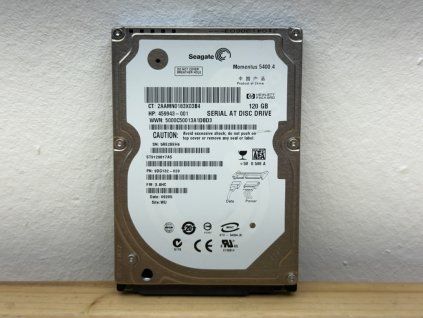Seagate Momentus ST9120817AS 2.5" 120 GB front